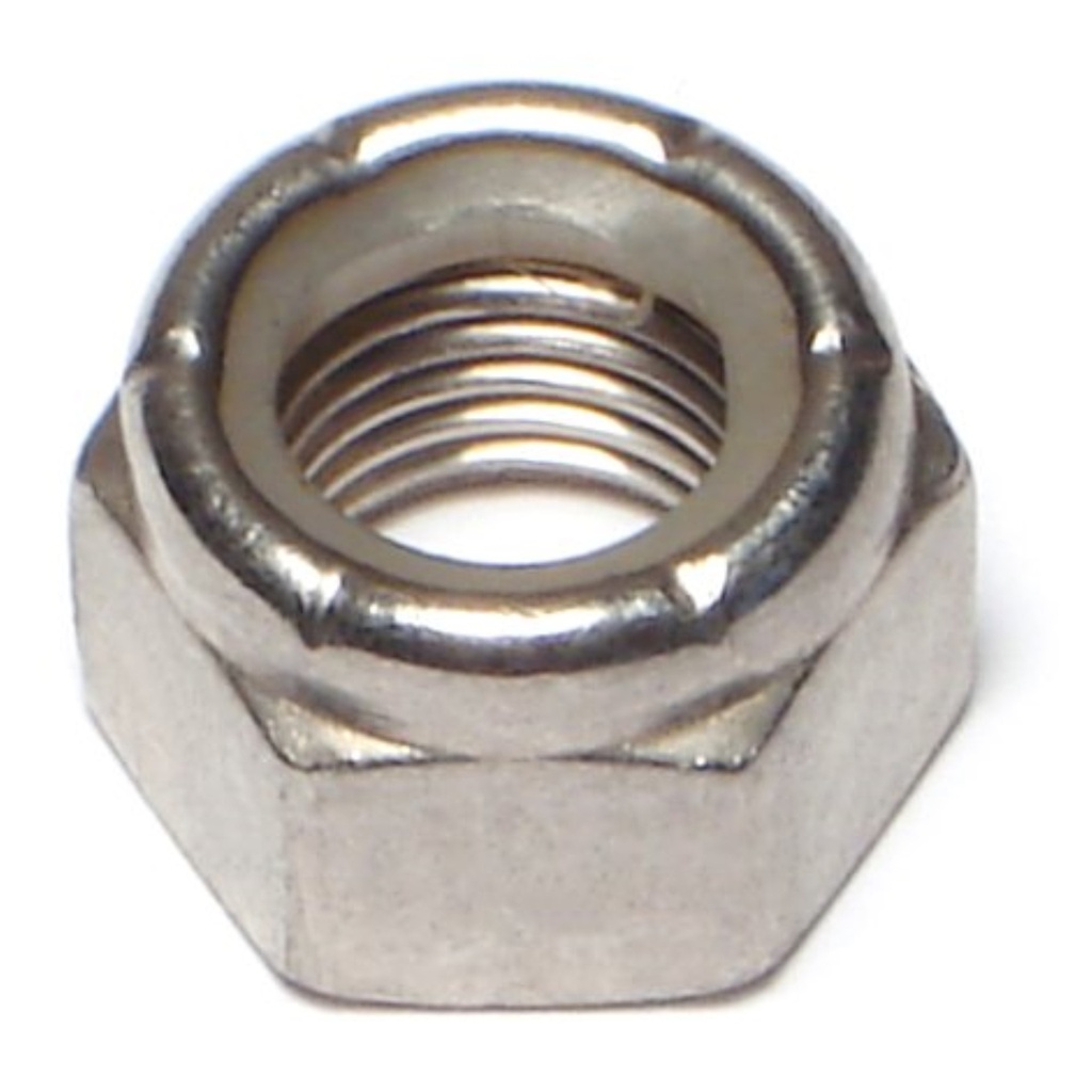 7/16-20 Nyln Lock Nut SS