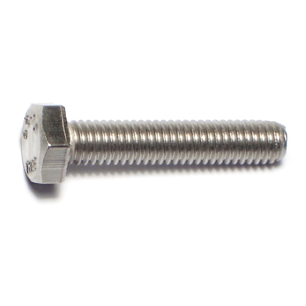 6mm-1.0 x 30mm Hex Cap Screw SS