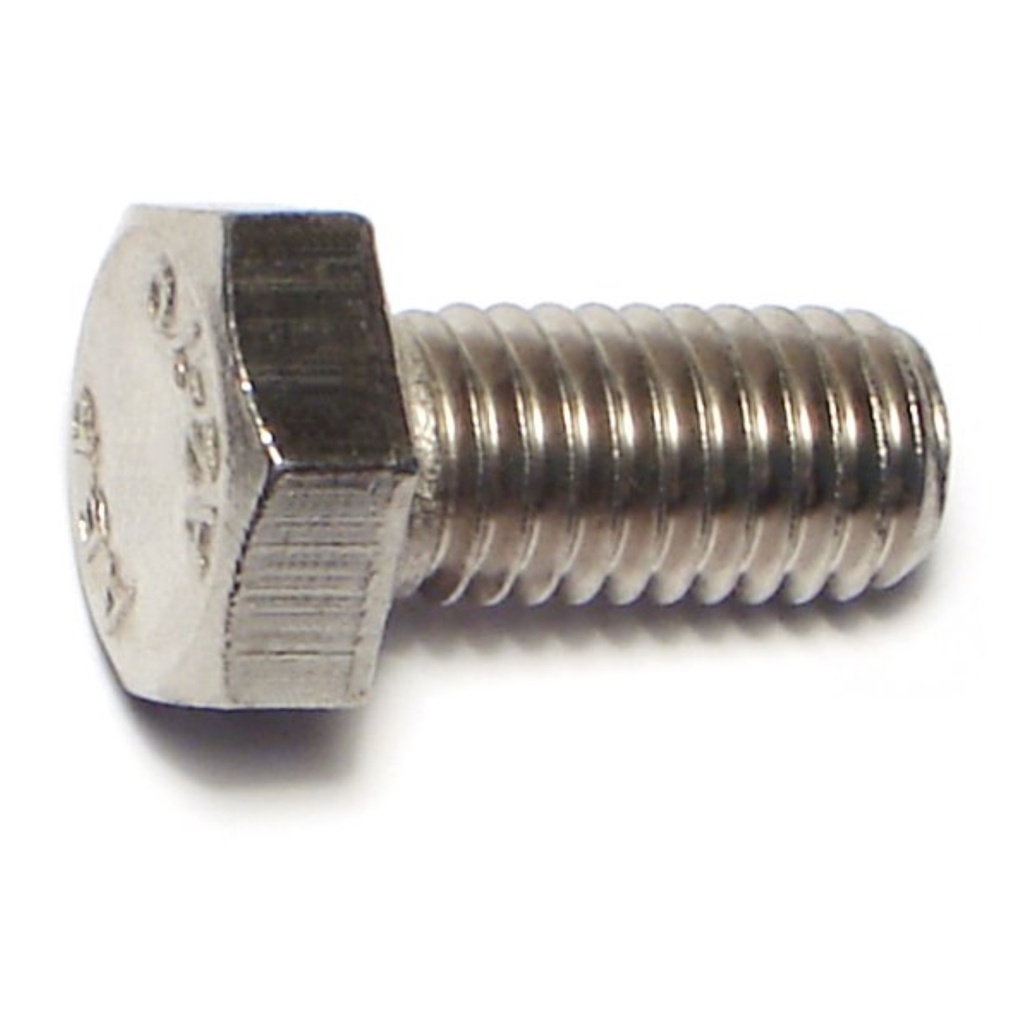 8mm-1.25x 16mm Hex Cap Screw SS