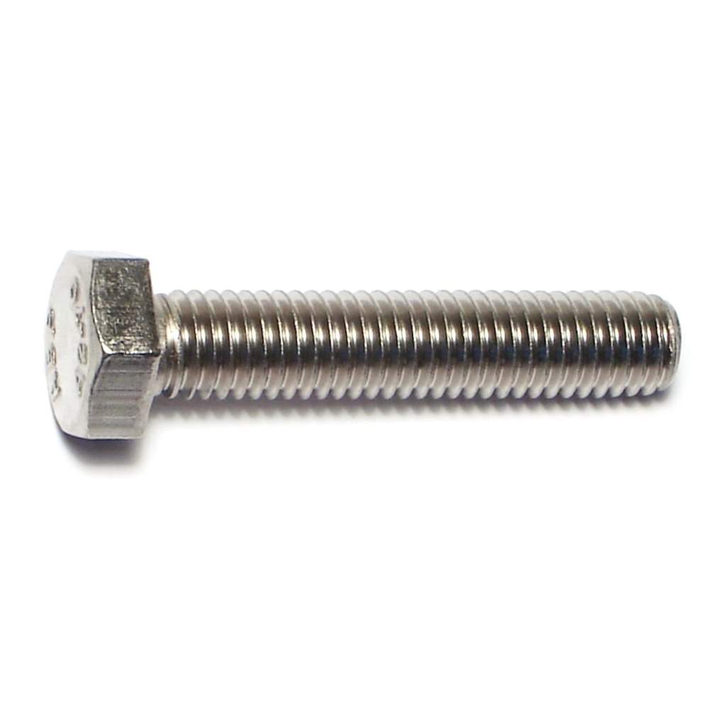 8mm-1.25x 40mm Hex Cap Screw SS