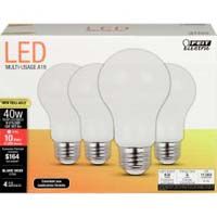 [A450/827/10KLED/4] A450/827/10KLED/4 6W BULB 4PK
