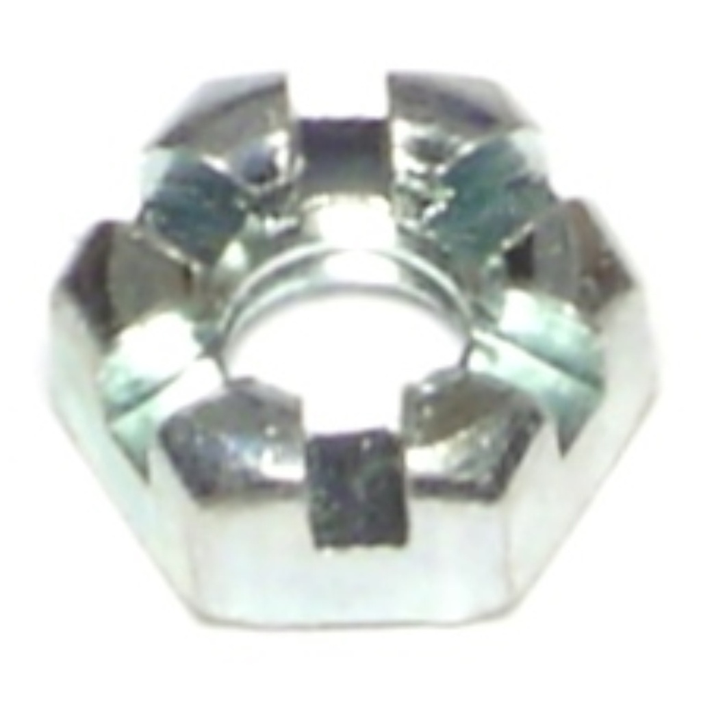 1/4-20 Slotted Hex Nut
