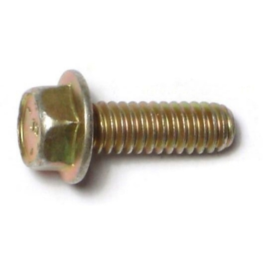 1/4-20 x 3/4 Hex Flange Gr8