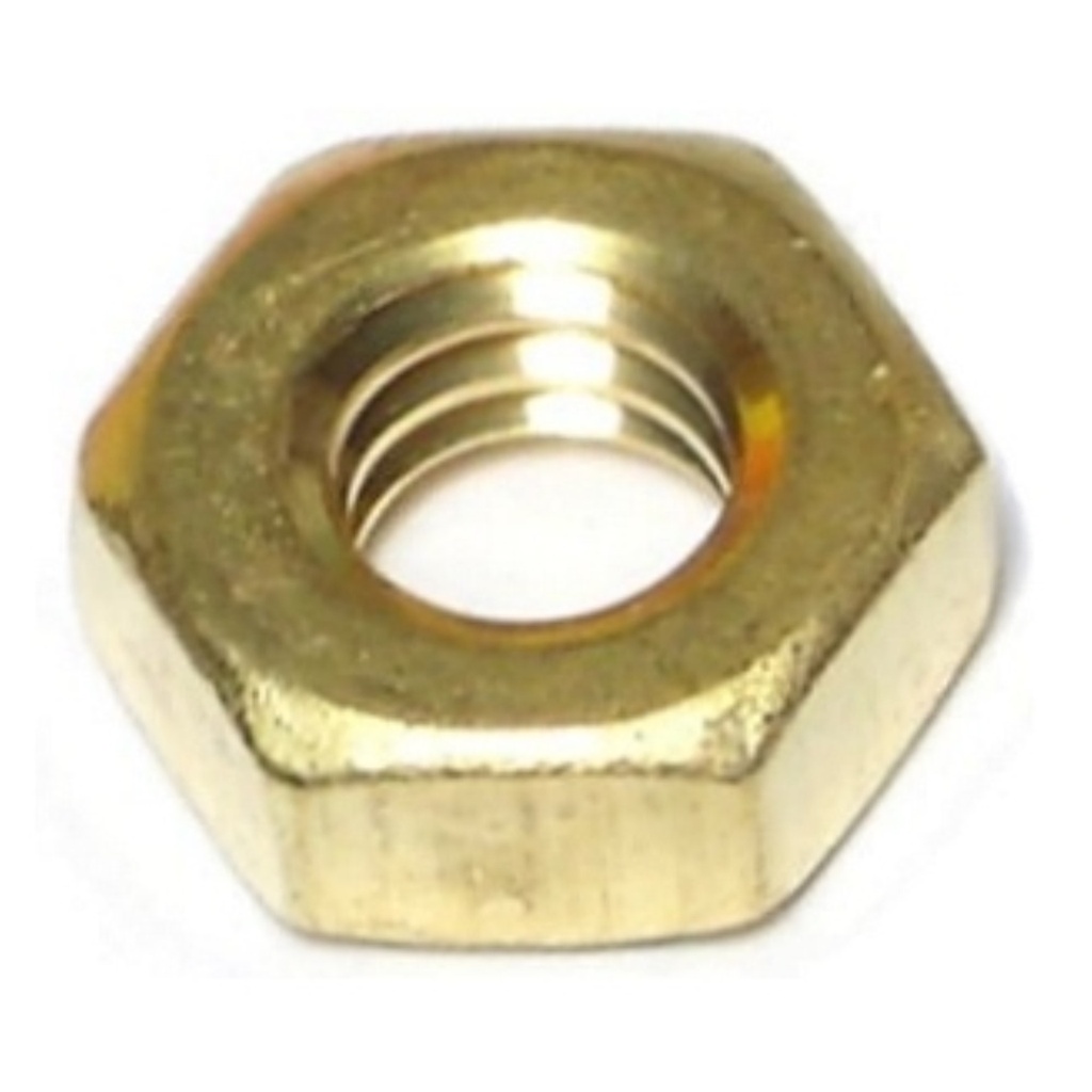 1/4-20 Hex Nut BR NC