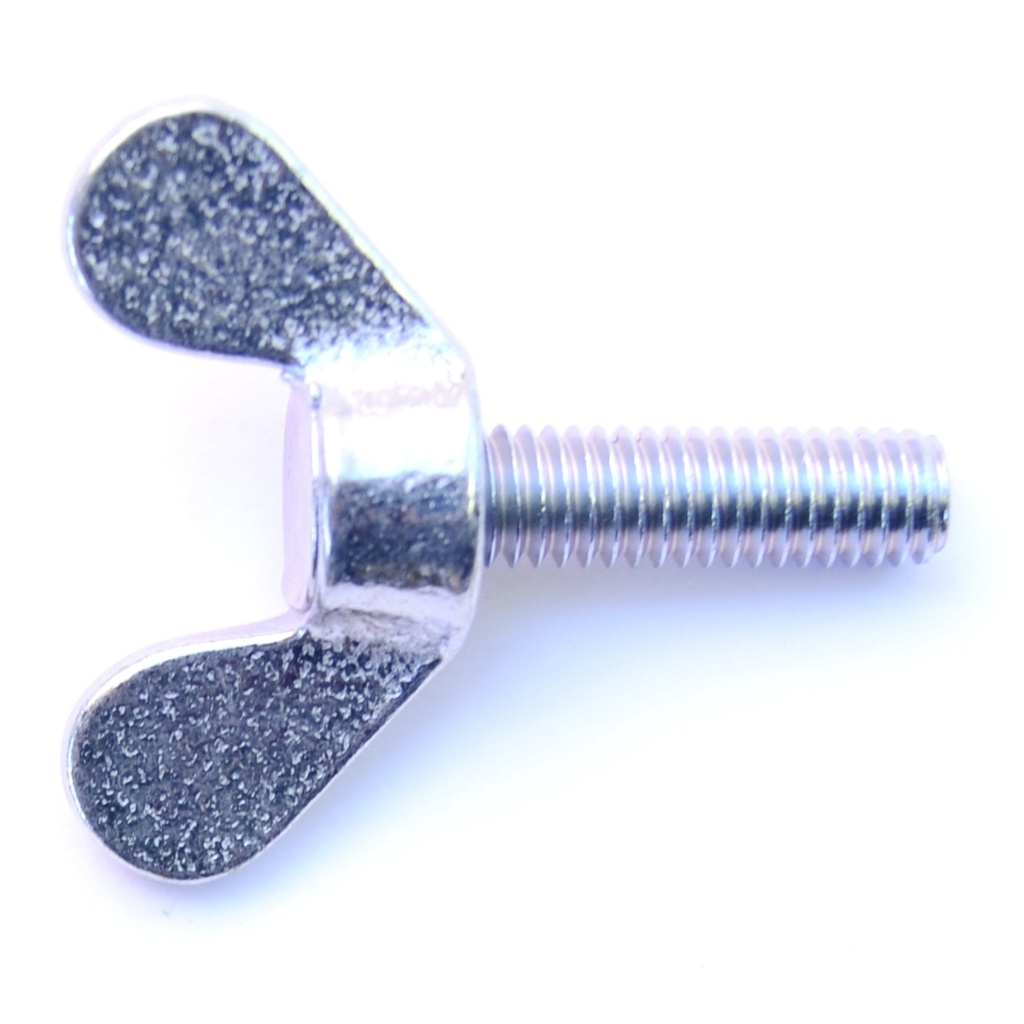6mm-1.0 x 20mm Thumb Screw Zn