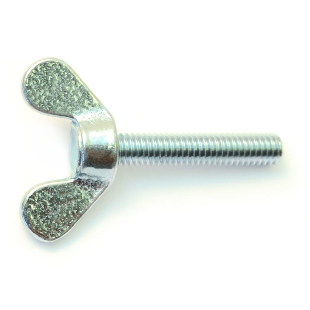 6mm-1.0 x 30mm Thumb Screw Zn