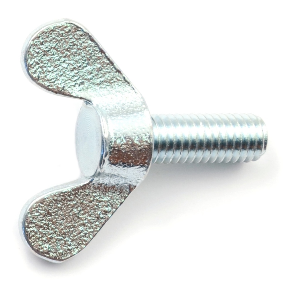 8mm-1.25x 20mm Thumb Screw Zn