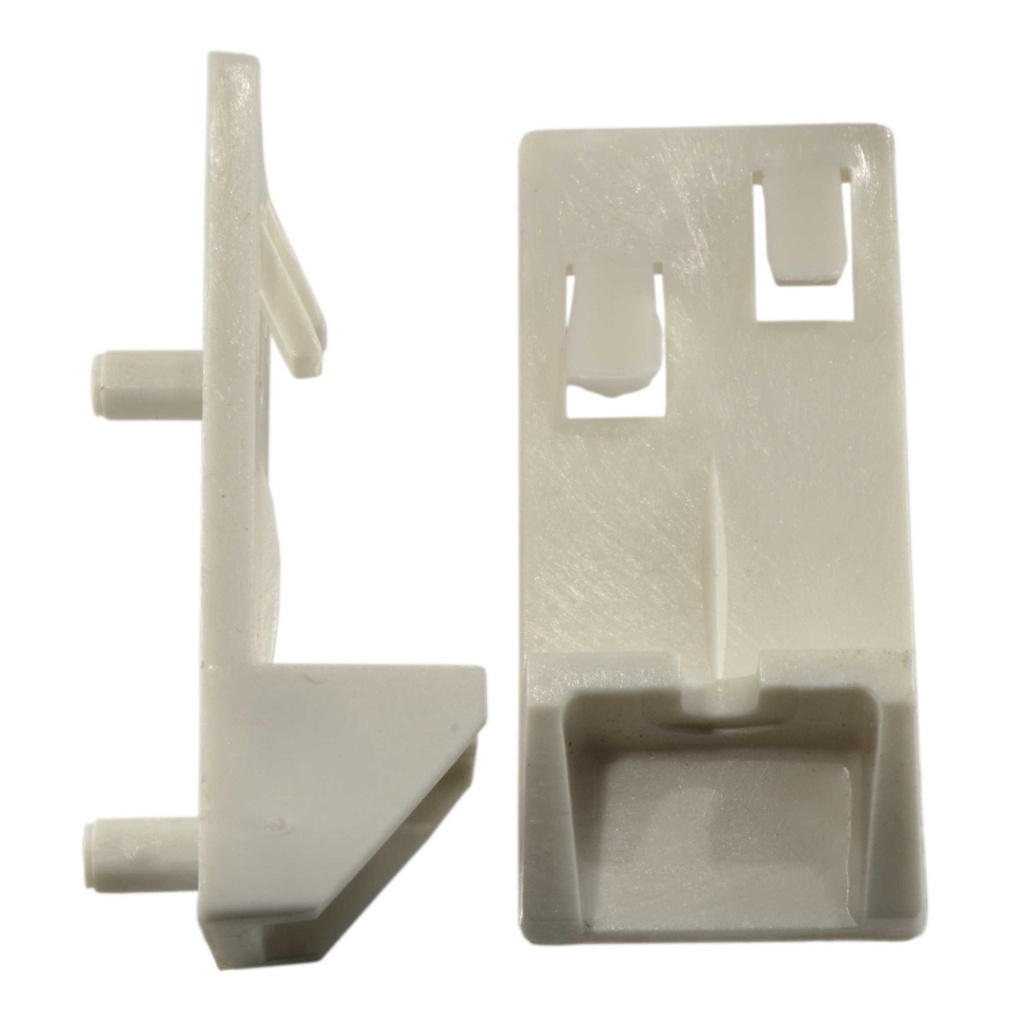 [MF930428] 5mm Dual Stem HD Shelf Supp Wh