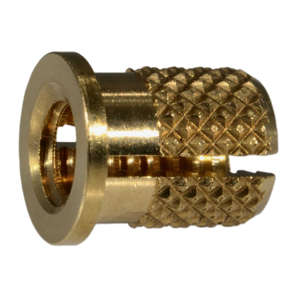 8-32 Flange Plastic Insrt Br