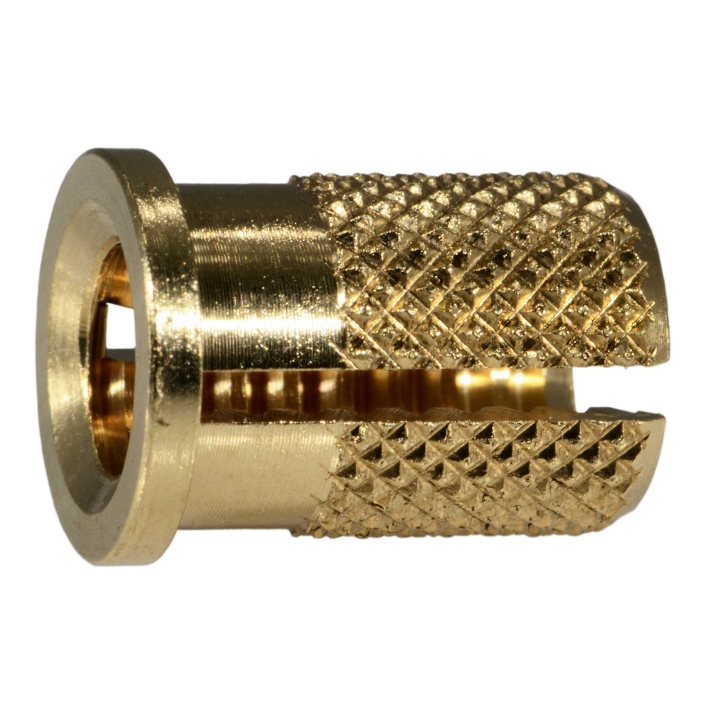 1/4-20 Flange Plastic Insrt Br