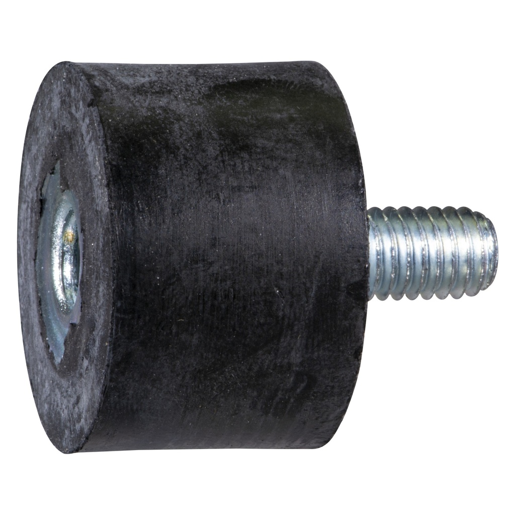 [MF930877] 3/8x1.5x1.5 MF Cyl Vibr Mnt Blk