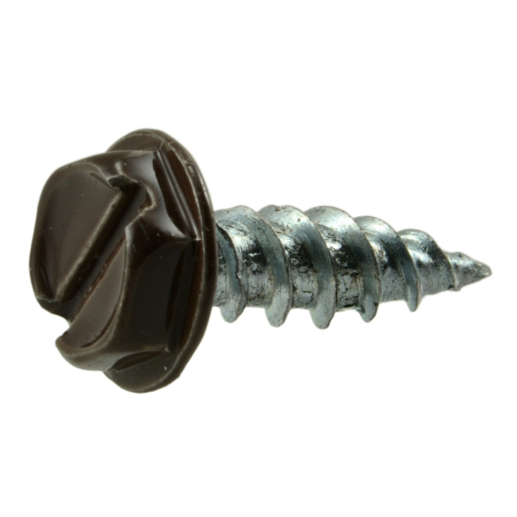 7 x 1/2 Gutter Screw Brn