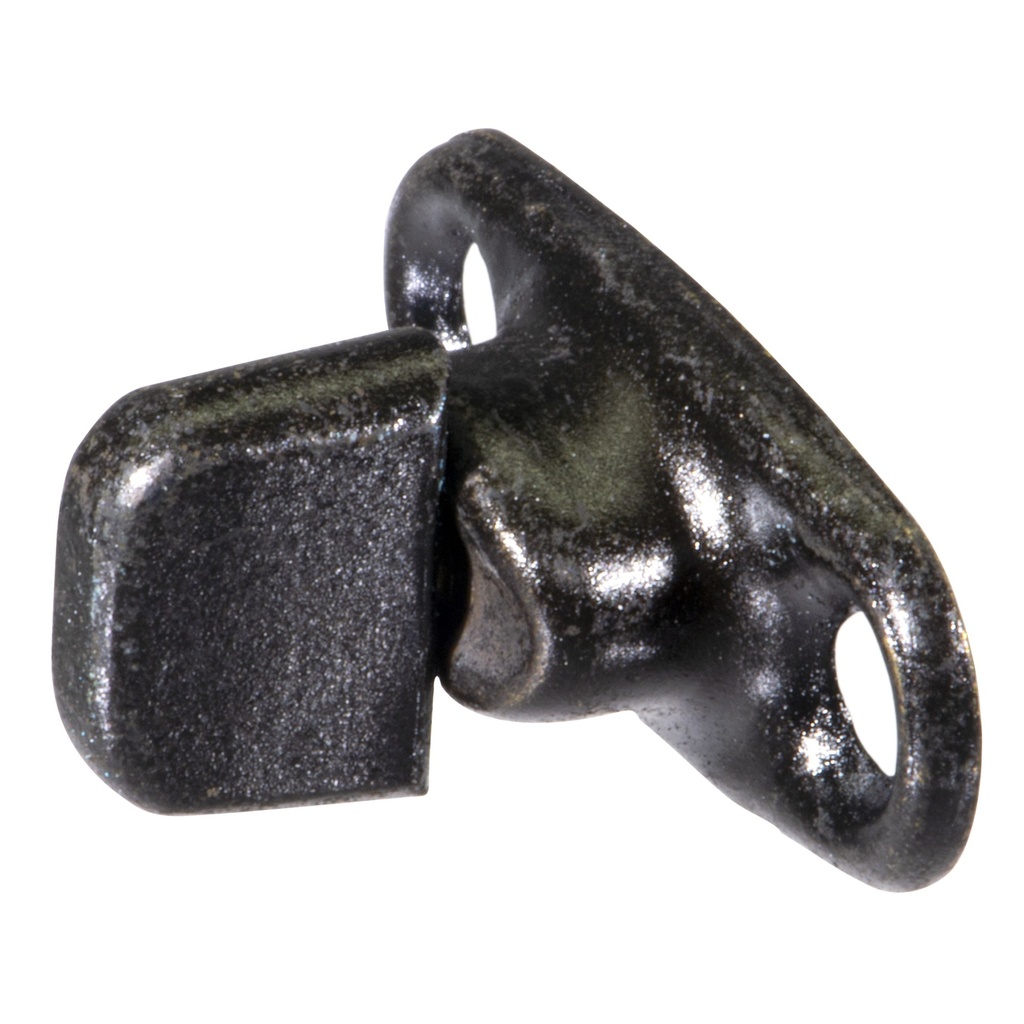 2 Screw Hole TB Sngl Stud Blk