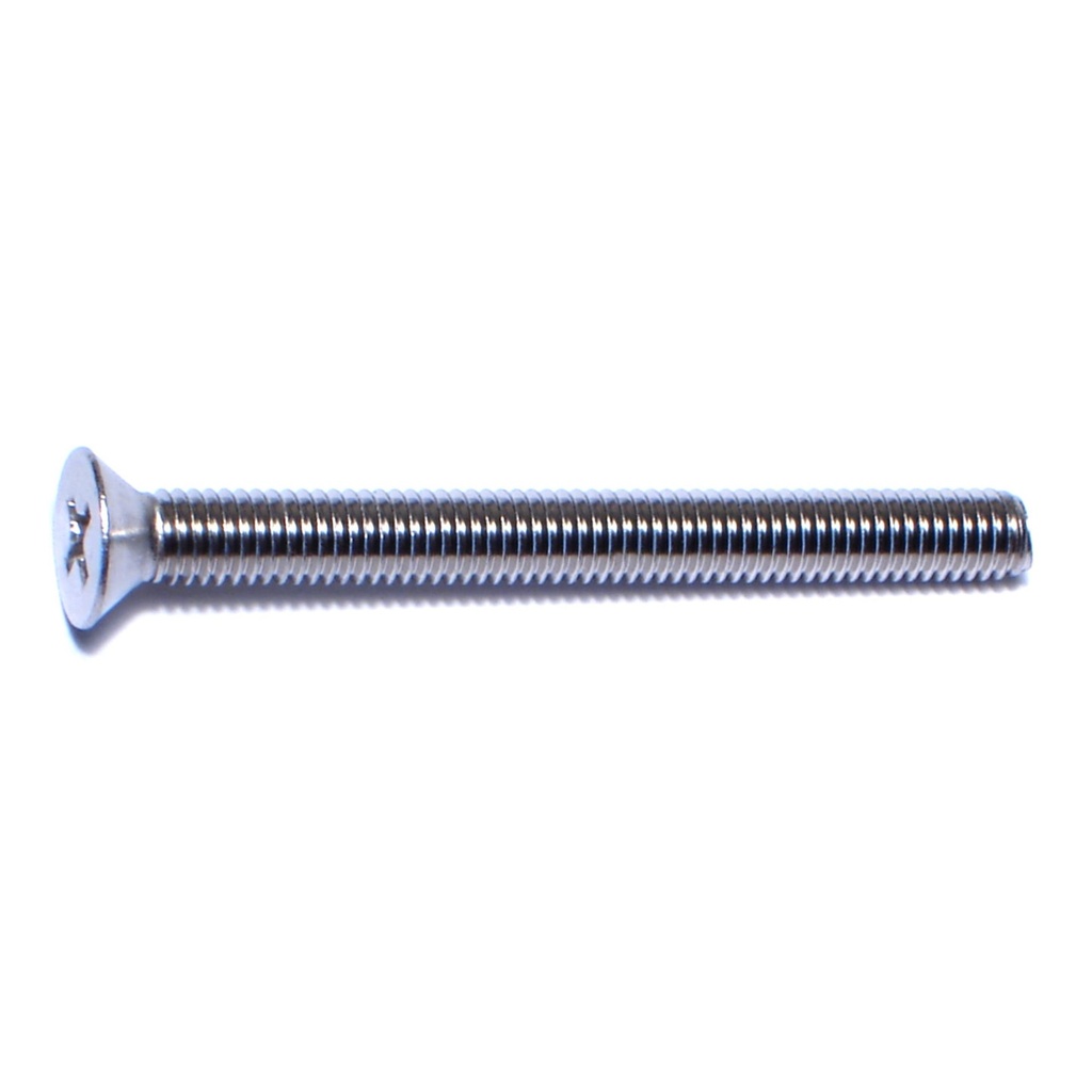 10-32 x 2 Ph Fl Mach Sc SS
