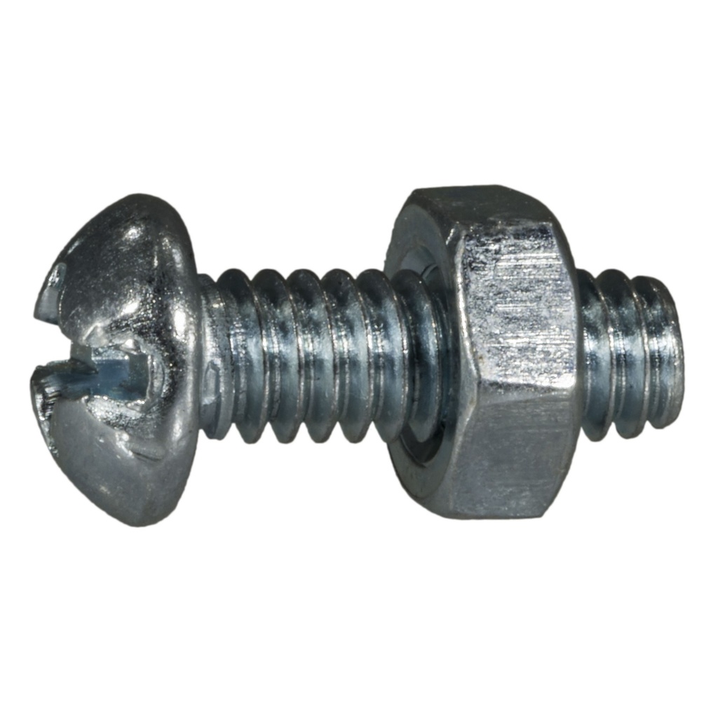 1/4-20 x 3/4Combo Rd Mach Zn
