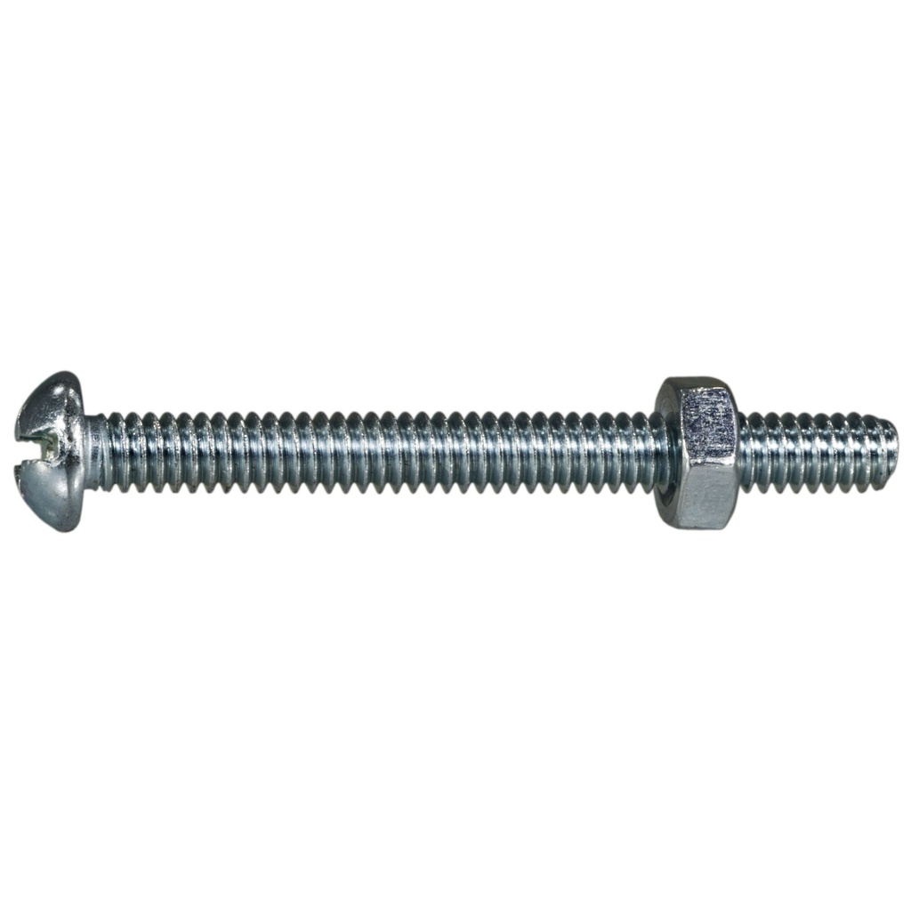 1/4-20 x 2-1/2Combo Rd Mach Zn