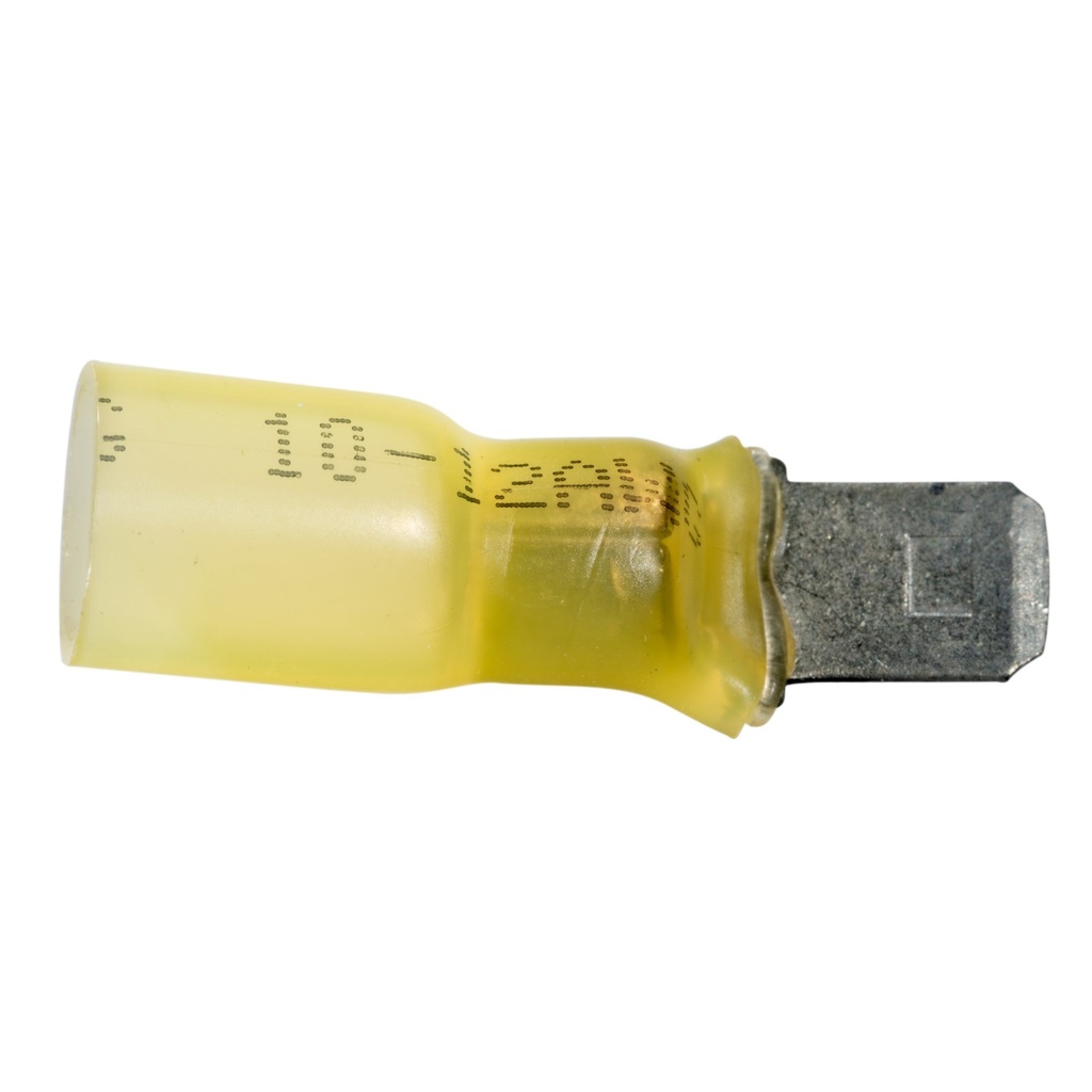 12-10 Ga .250 Male Q Discn Yel