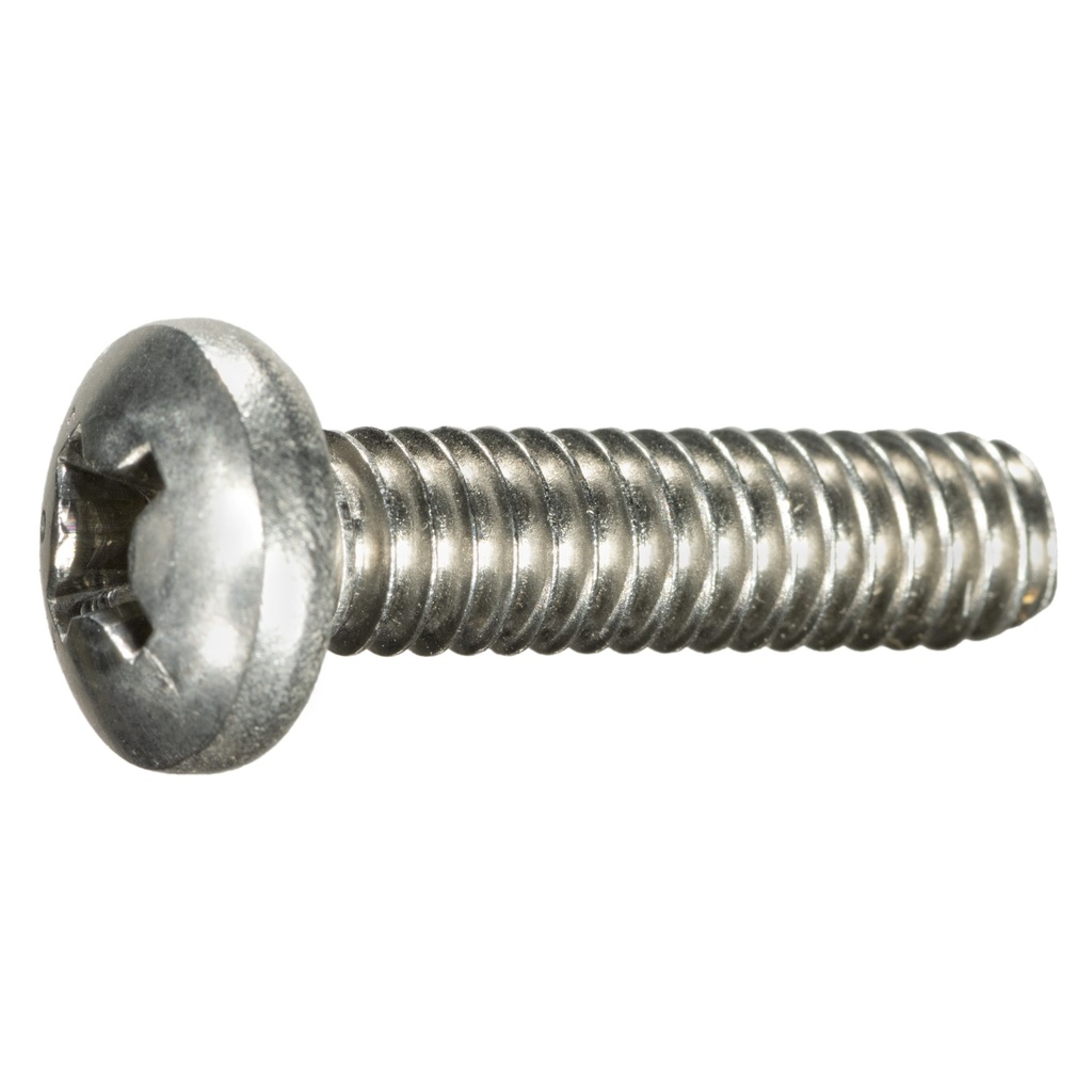 1/4-20 x 1 Ph Pan MS 316 SS