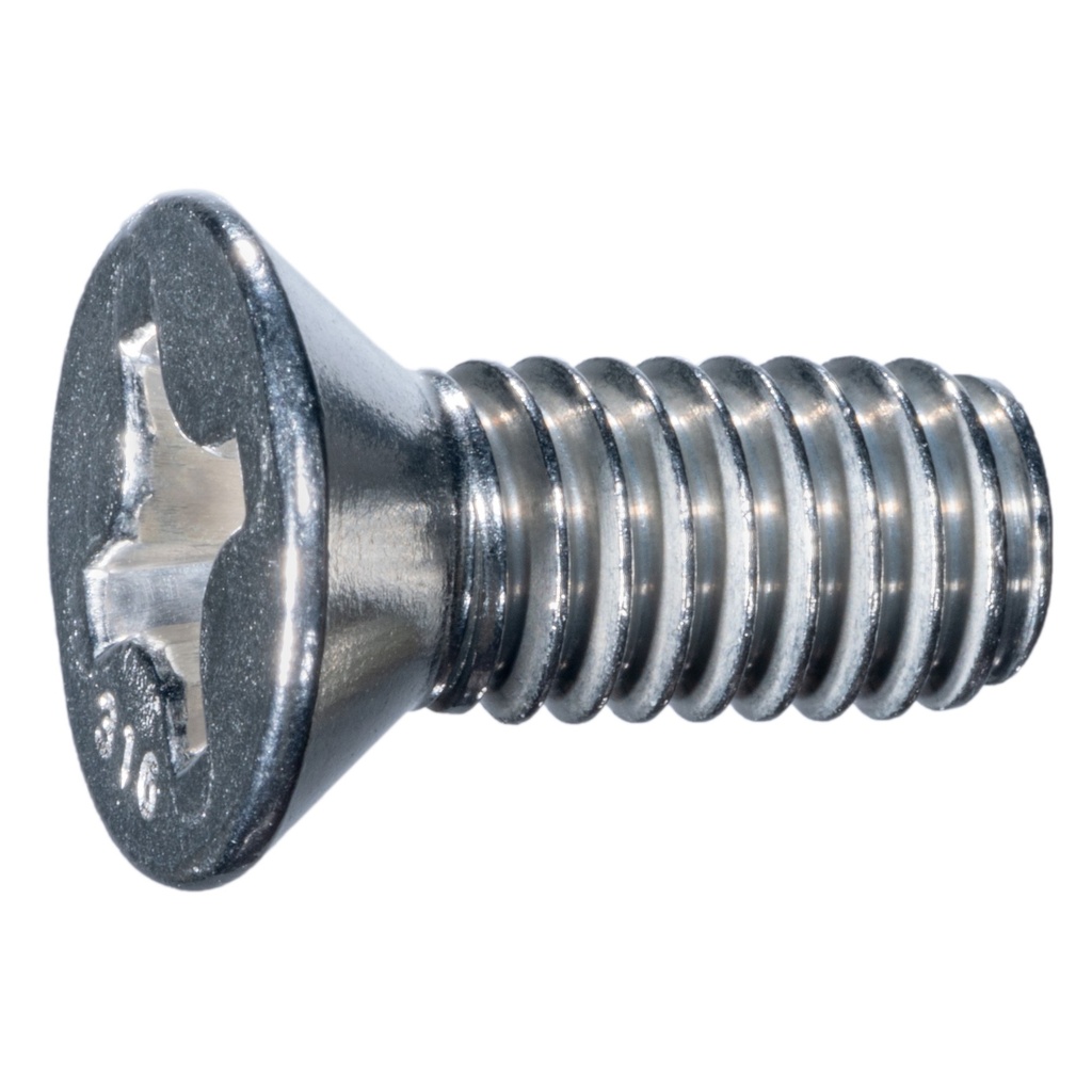 [MF934882] 5/16-18 x 3/4 Ph Fl MS 316 SS