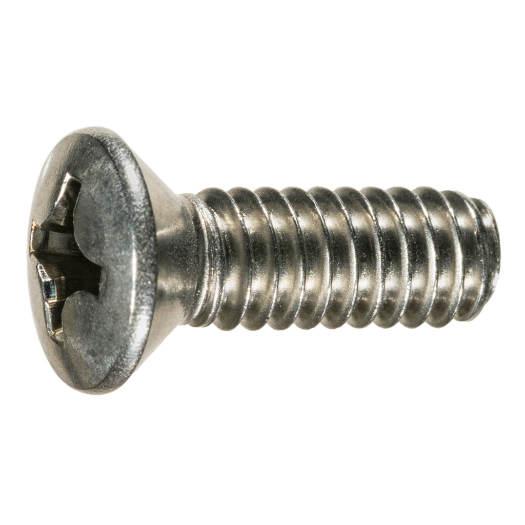 1/4-20 x 3/4 Ph Ov MS 316 SS