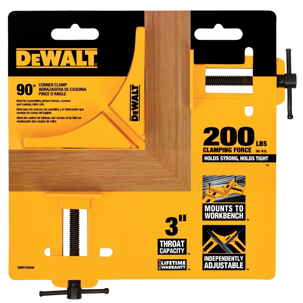90 DEGREE CORNER CLAMP