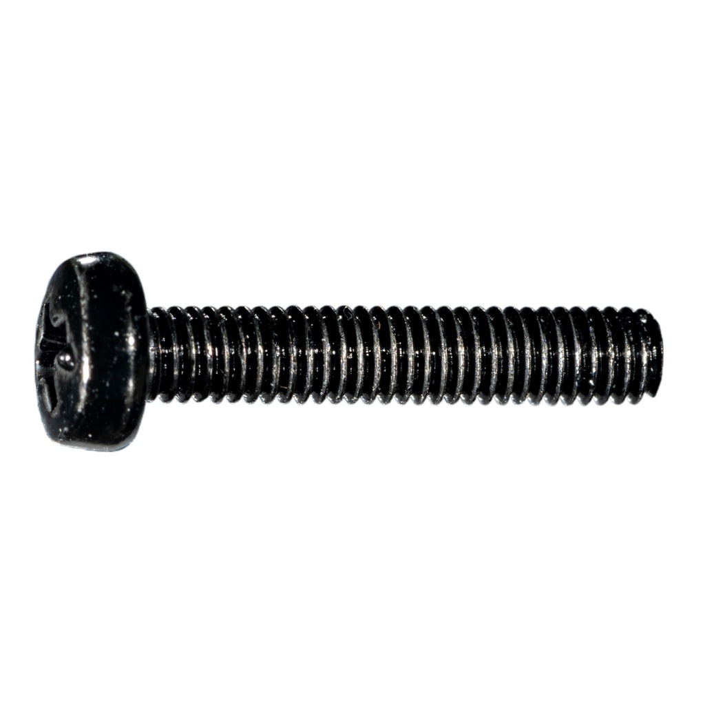 3mm-.5 x 16mm Ph Pan MS Blk Zn