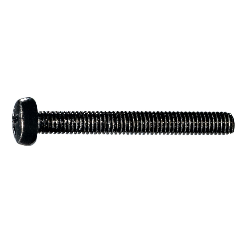 3mm-.5 x 25mm Ph Pan MS Blk Zn