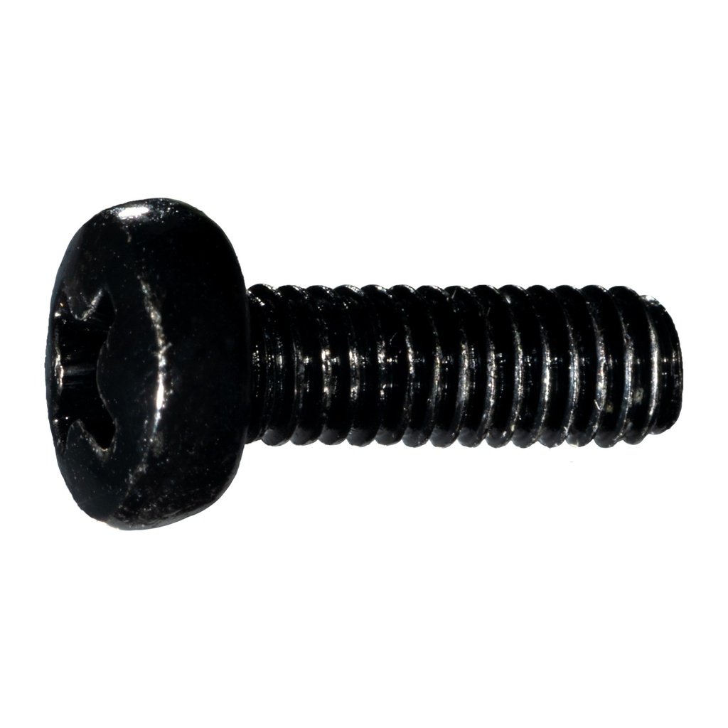 4mm-.7 x 12mm Ph Pan MS Blk Zn