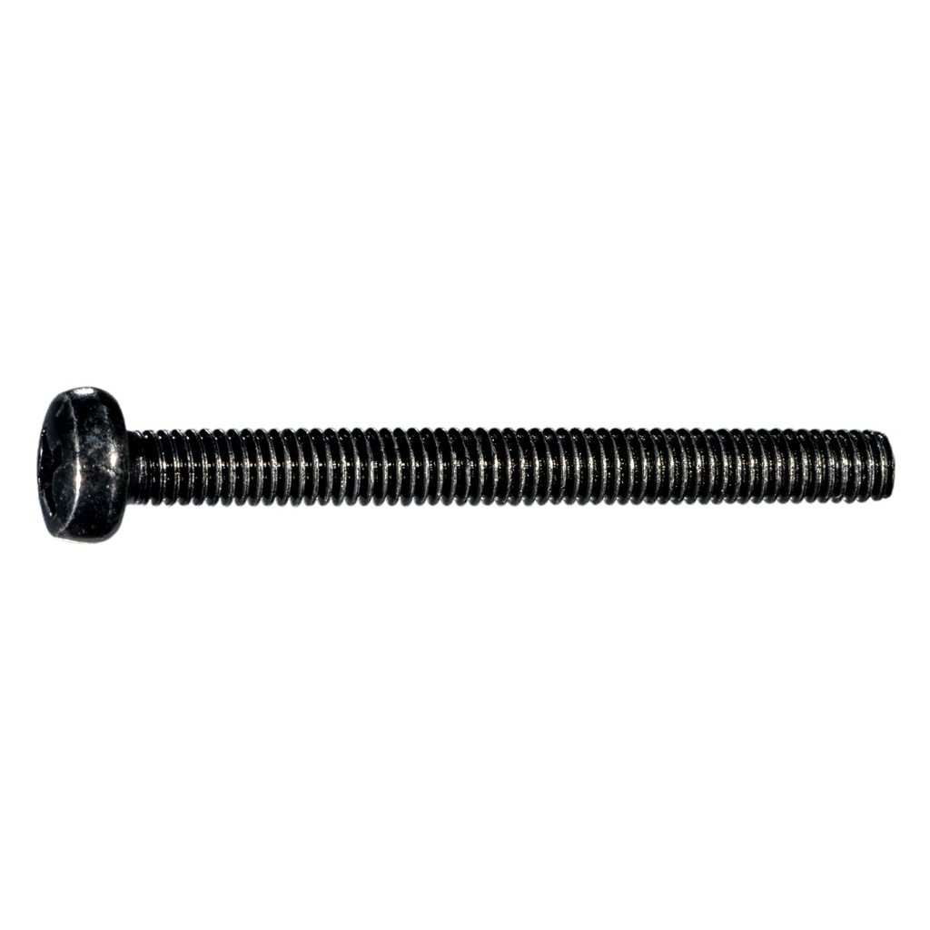 4mm-.7 x 40mm Ph Pan MS Blk Zn