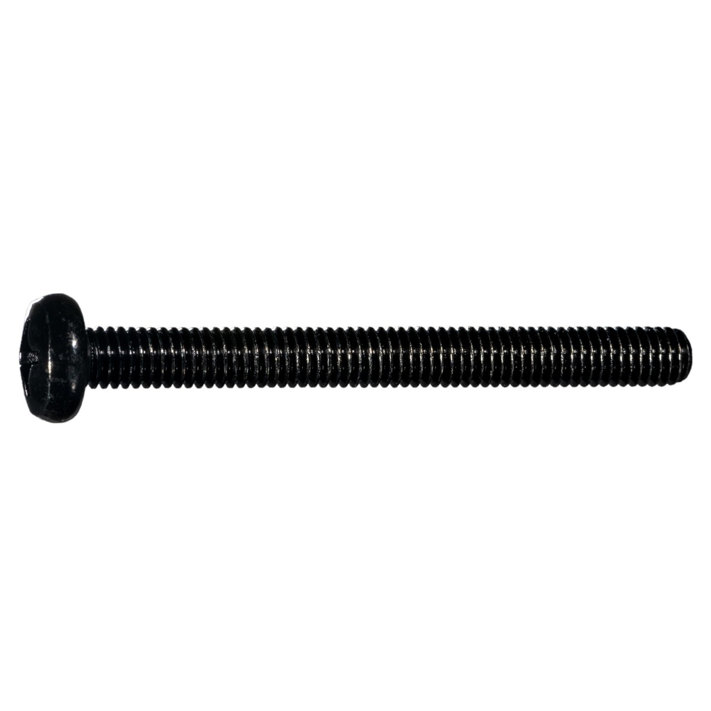 4mm-.7 x 60mm Ph Pan MS Blk Zn