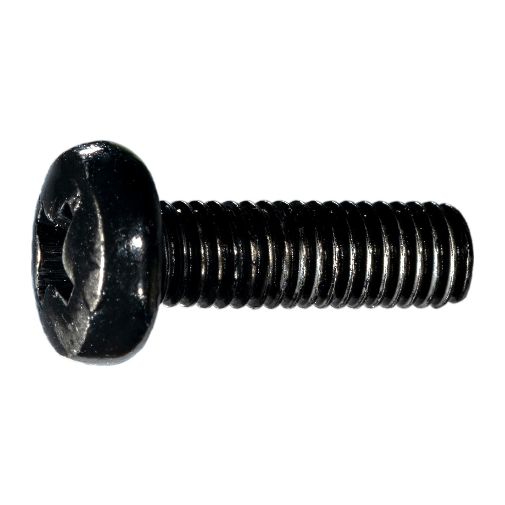 5mm-.8 x 16mm Ph Pan MS Blk Zn