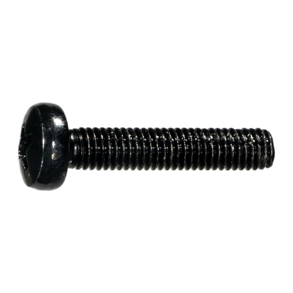 [MF935125] 5mm-.8 x 25mm Ph Pan MS Blk Zn