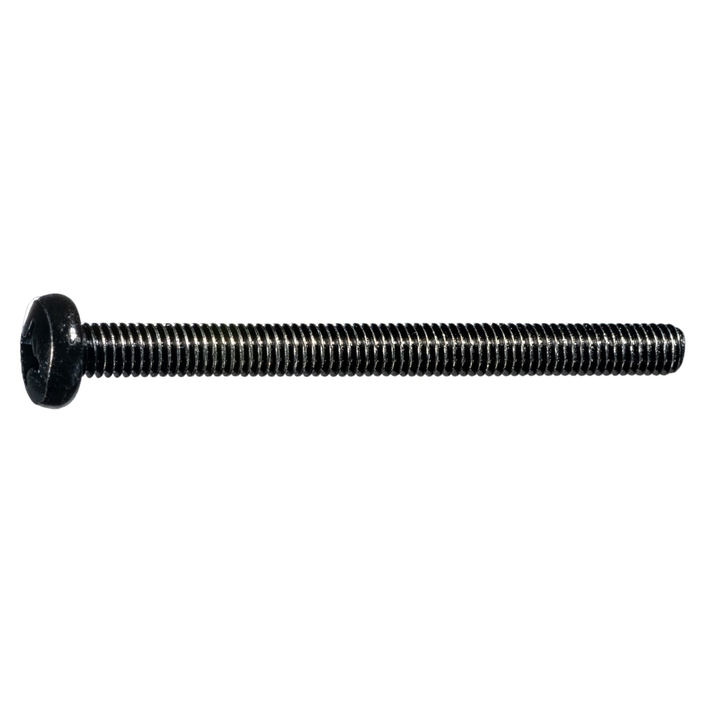 [MF935126] 5mm-.8 x 30mm Ph Pan MS Blk Zn