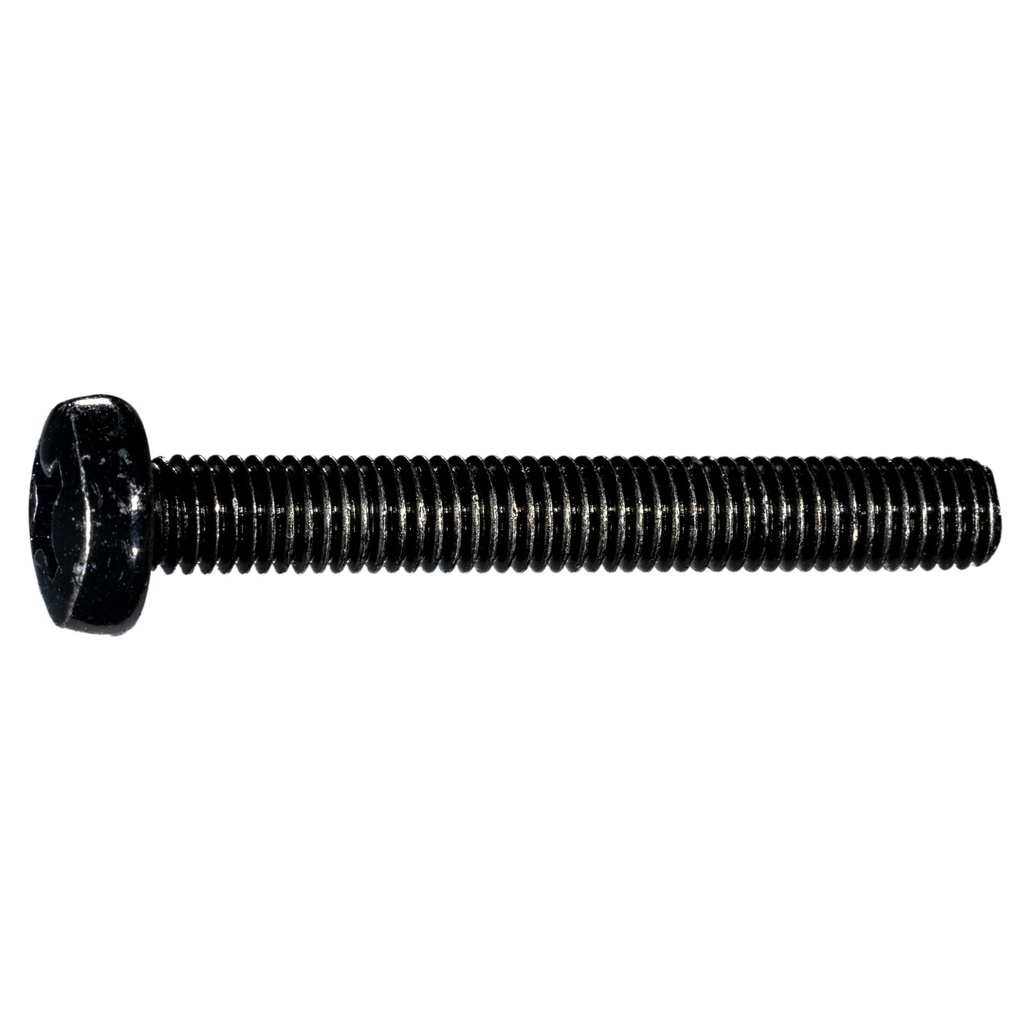 [MF935128] 5mm-.8 x 40mm Ph Pan MS Blk Zn