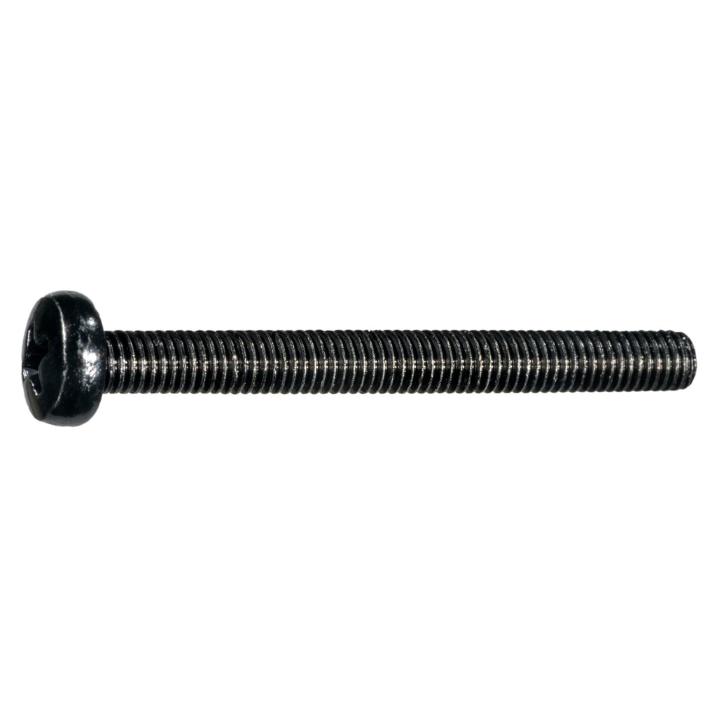 [MF935131] 5mm-.8 x 50mm Ph Pan MS Blk Zn