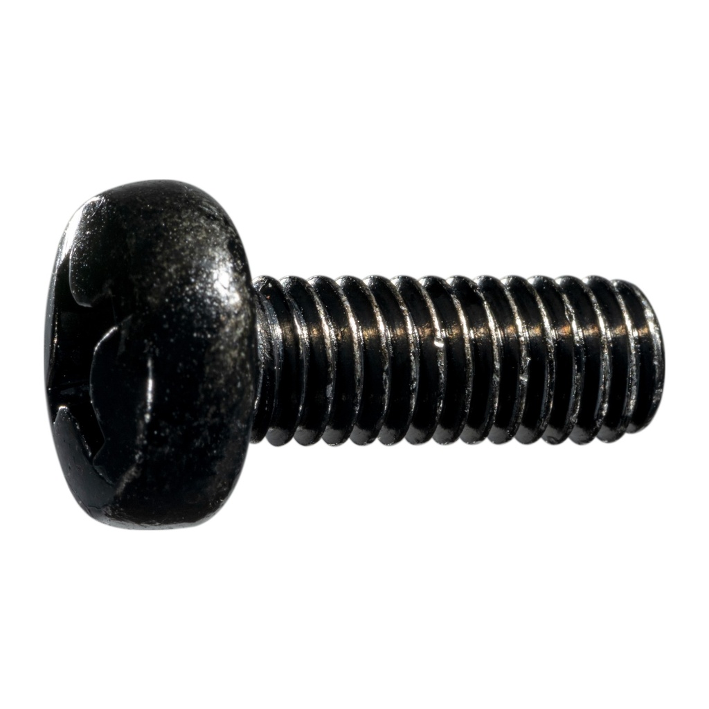 [MF935154] 6mm-1.0 x 80mm Ph Pan MS Blk Zn