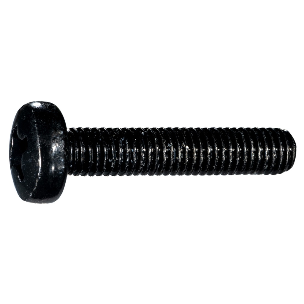 8mm-1.25 x40mm Ph Pan MS Blk Zn