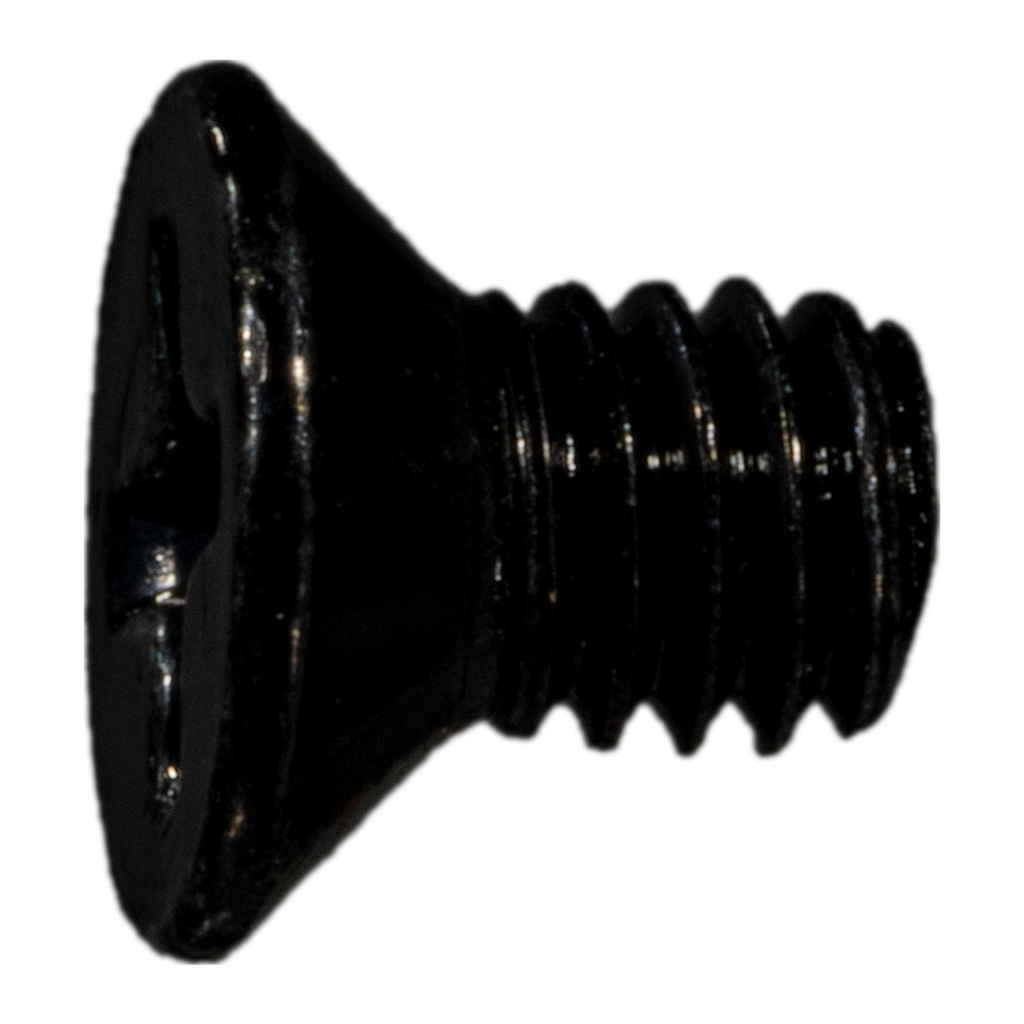 [MF935201] 4mm-.7 x 6mm Ph Flt MS Blk Zn