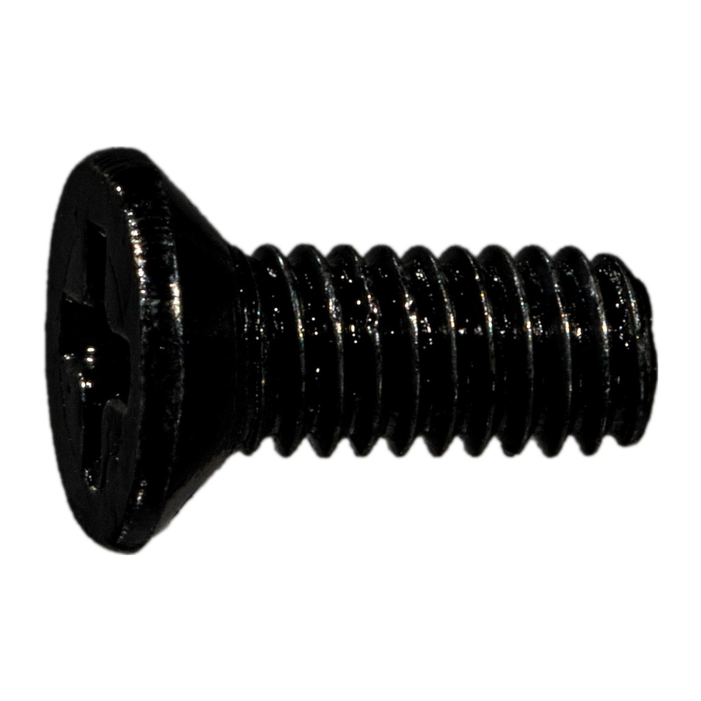 4mm-.7 x 10mm Ph Flt MS Blk Zn