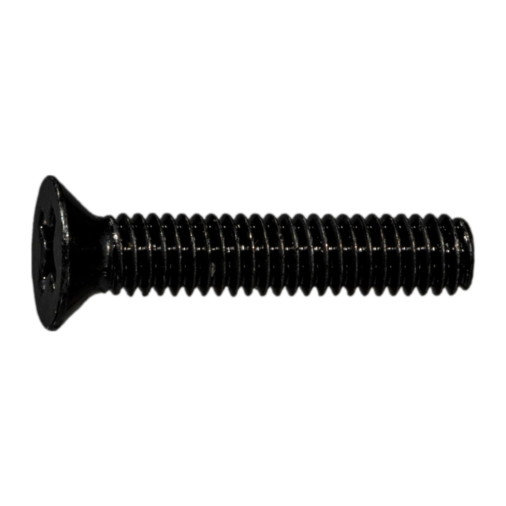[MF935206] 4mm-.7 x 20mm Ph Flt MS Blk Zn