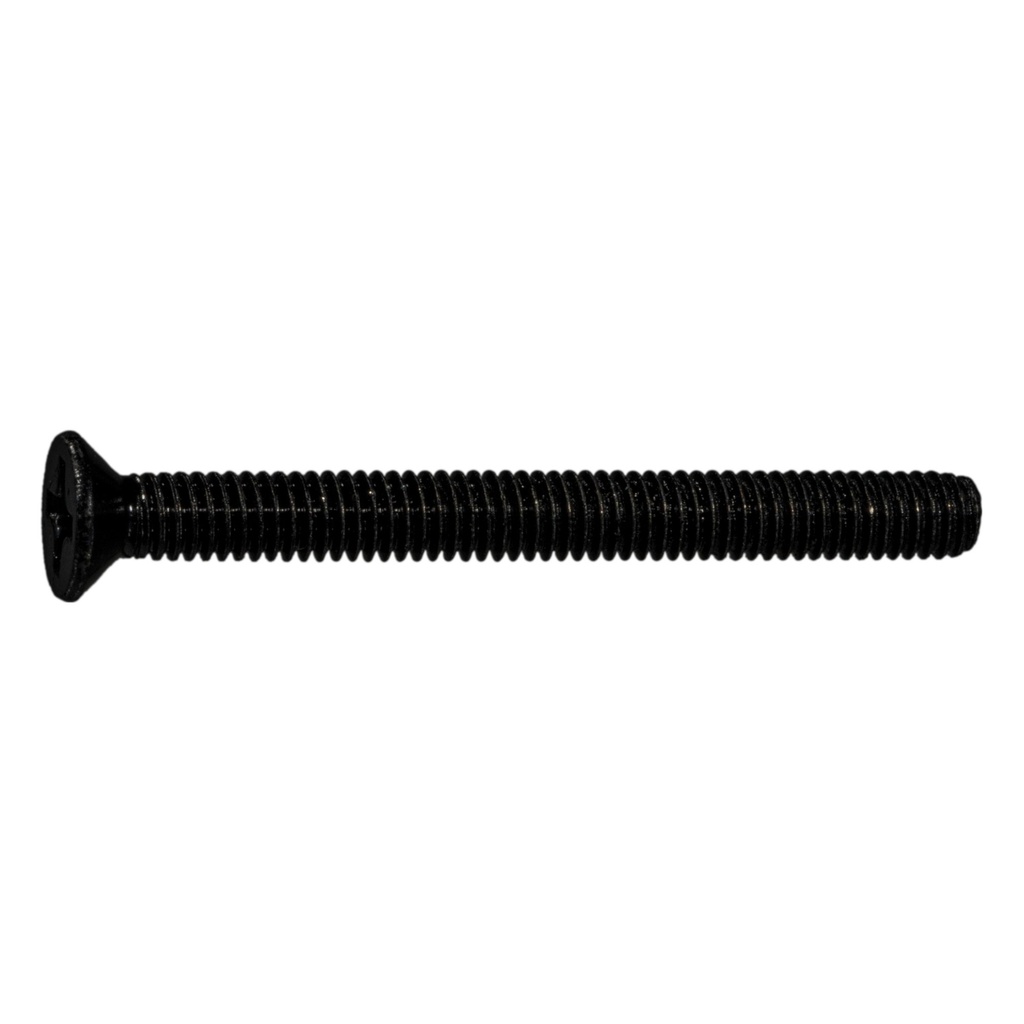 4mm-.7 x 40mm Ph Flt MS Blk Zn