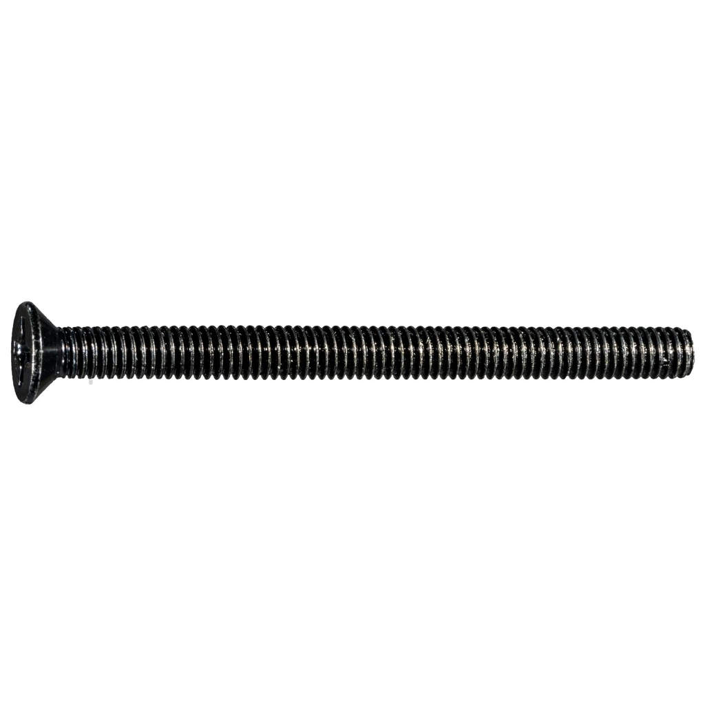 [MF935213] 4mm-.7 x 50mm Ph Flt MS Blk Zn