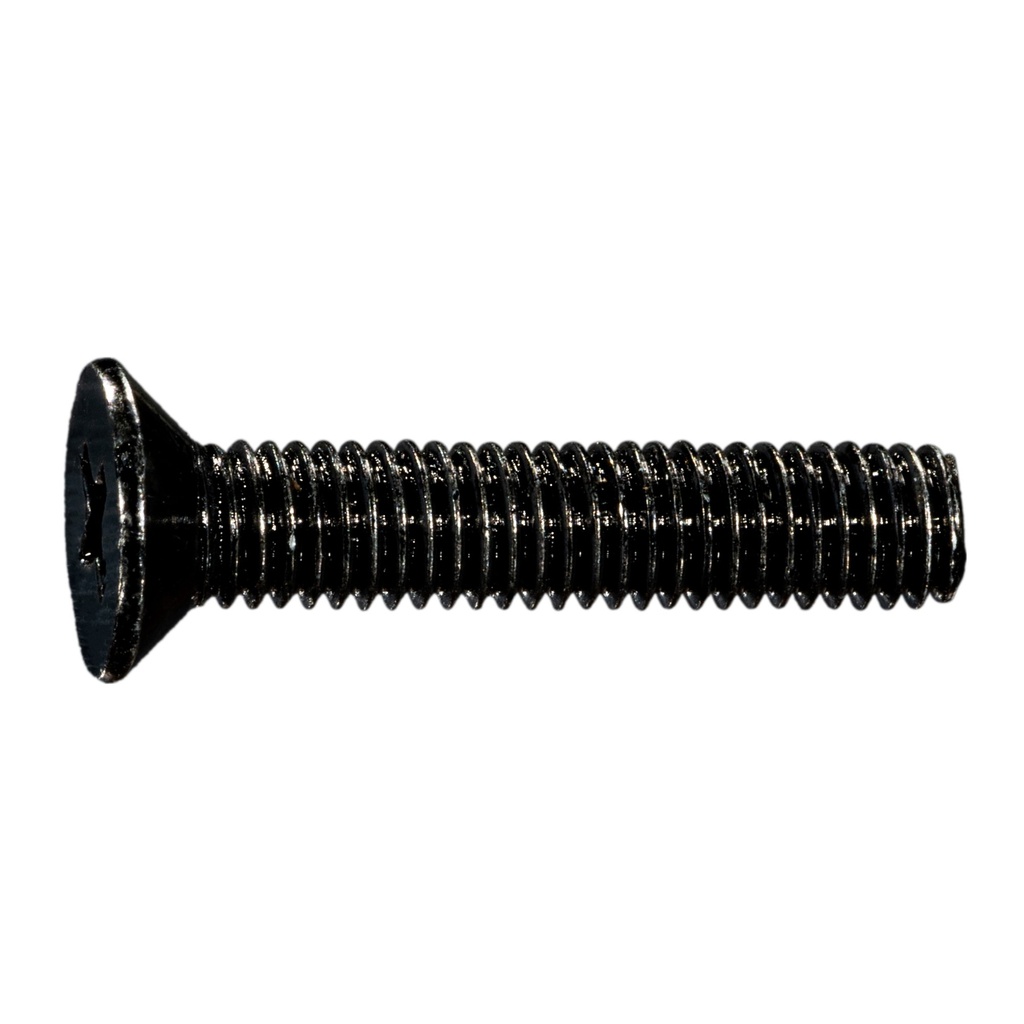 5mm-.8 x 25mm Ph Flt MS Blk Zn