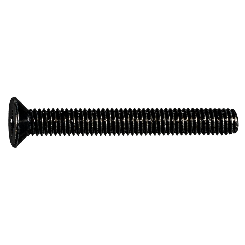 5mm-.8 x 40mm Ph Flt MS Blk Zn
