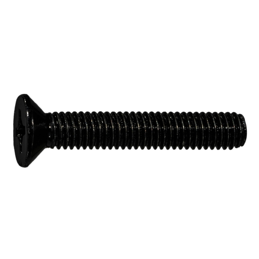 [MF935247] 6mm-1.0 x 35mm Ph Flt MS Blk Zn