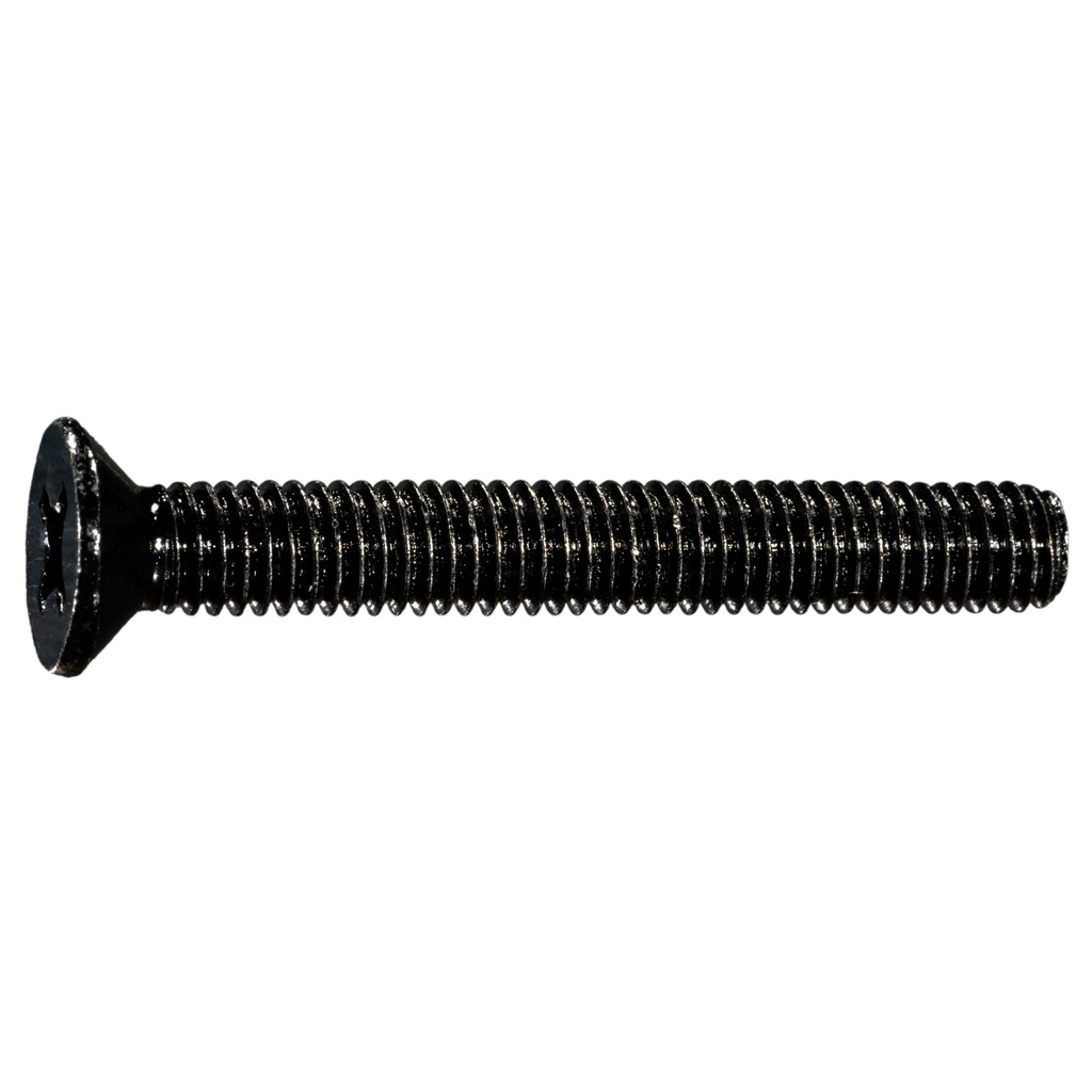 6mm-1.0 x 45mm Ph Flt MS Blk Zn