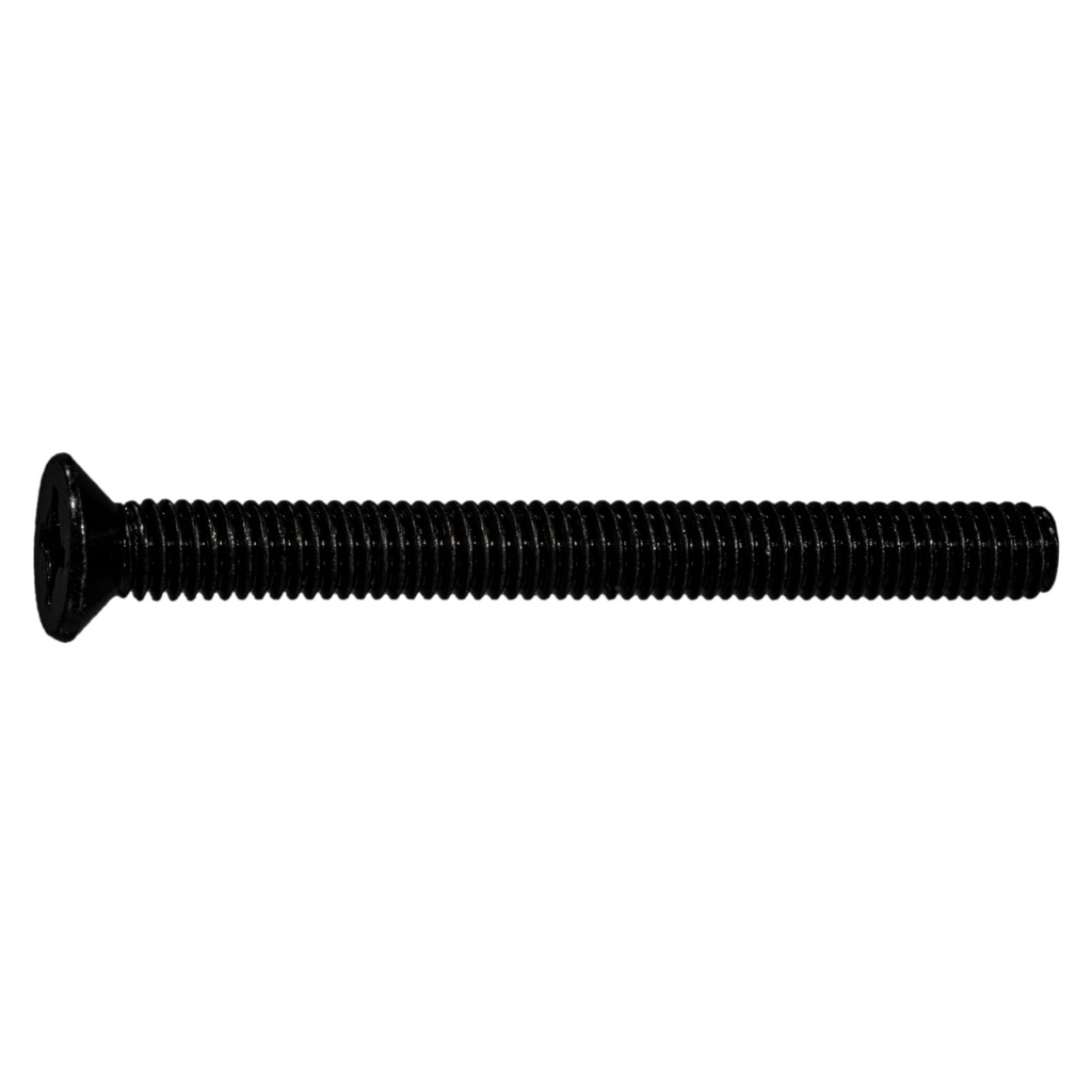 [MF935253] 6mm-1.0 x 60mm Ph Flt MS Blk Zn