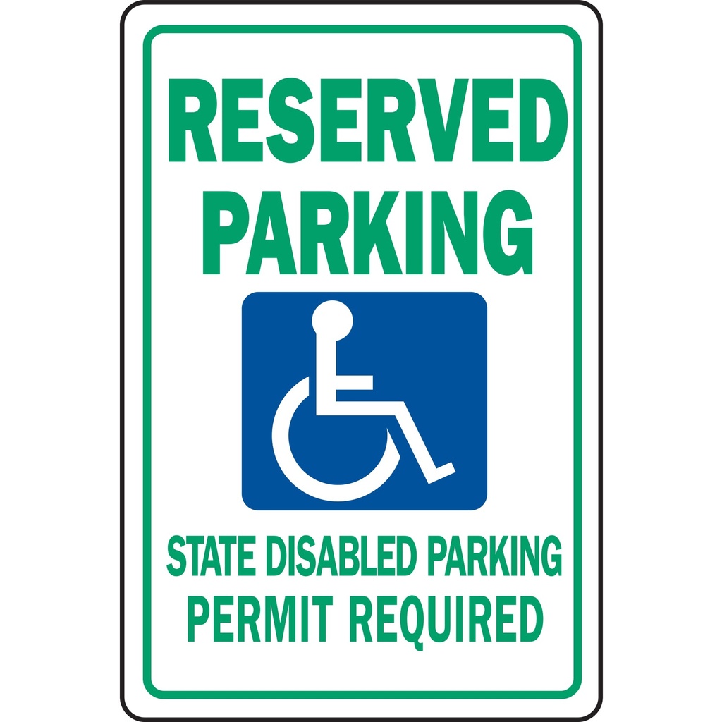 RESERVED PARKING STATE PERMIT