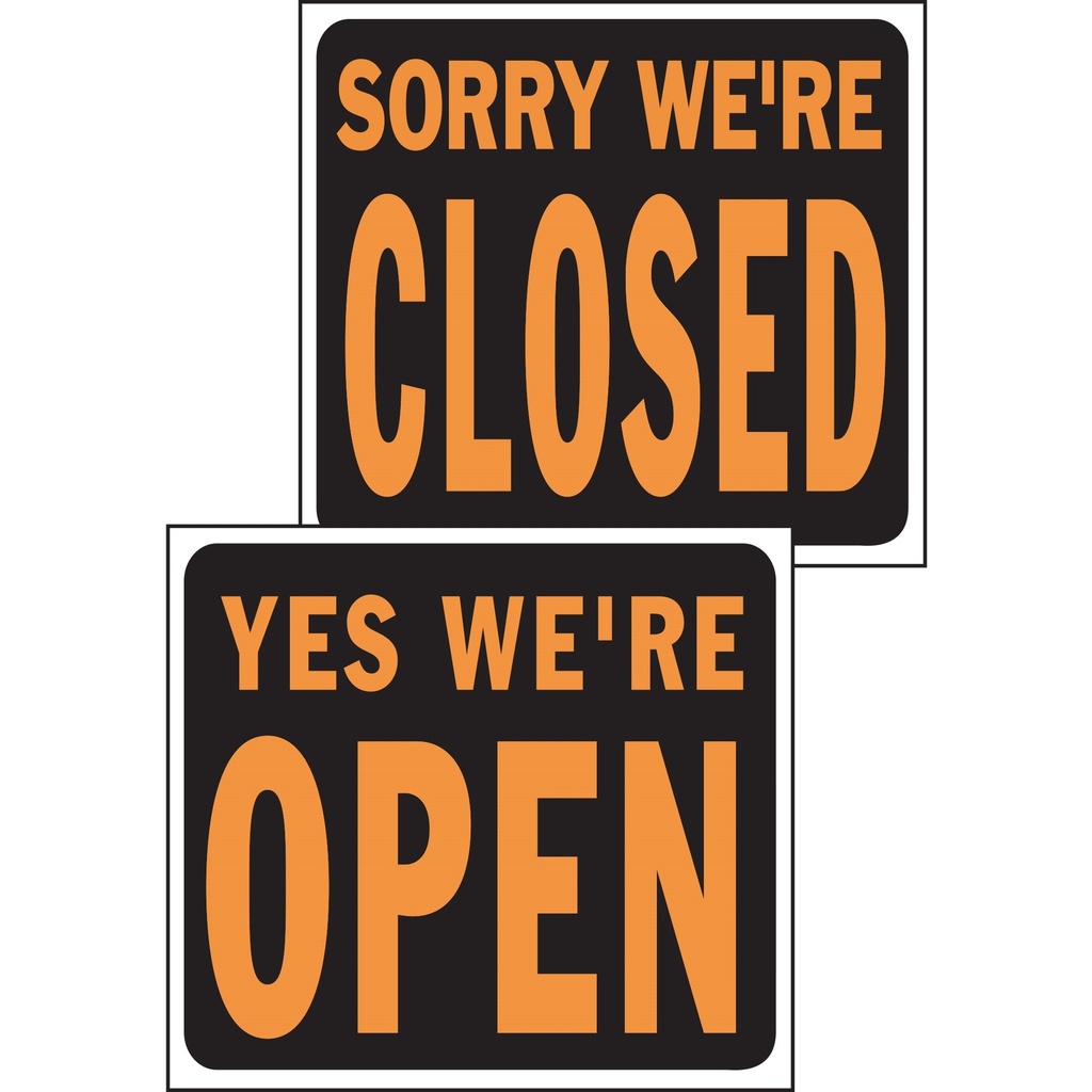 OPEN/CLOSED REVERSIBLE