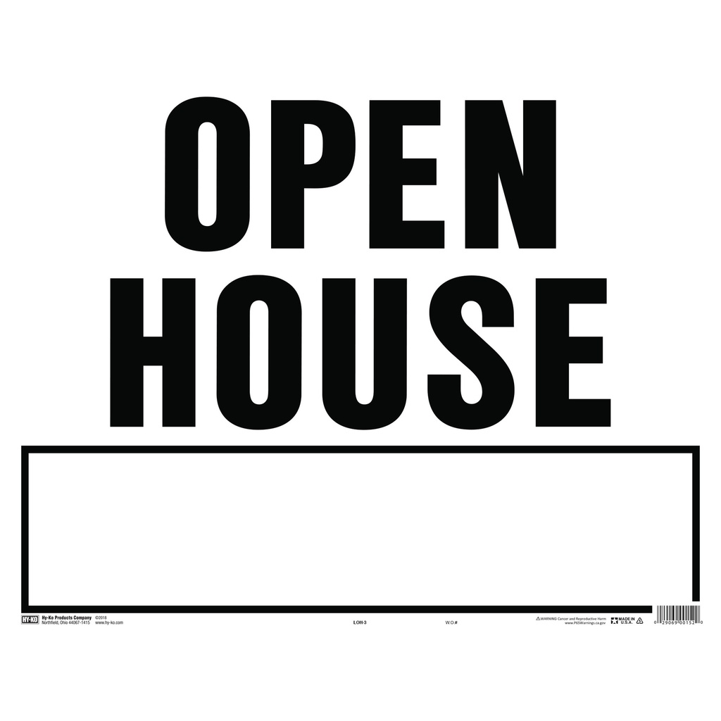 OPEN HOUSE